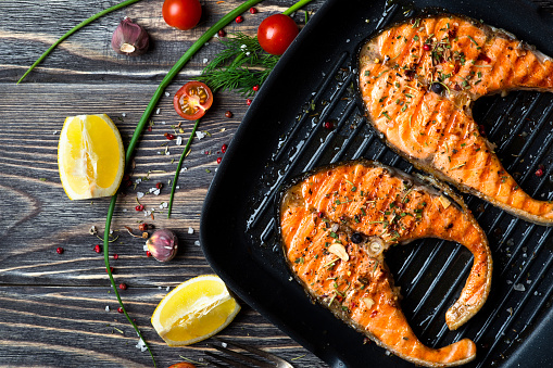 high protein foods salmon