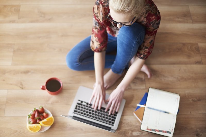 working from home Healthy Diet and Wellness Tips for Telecommuting