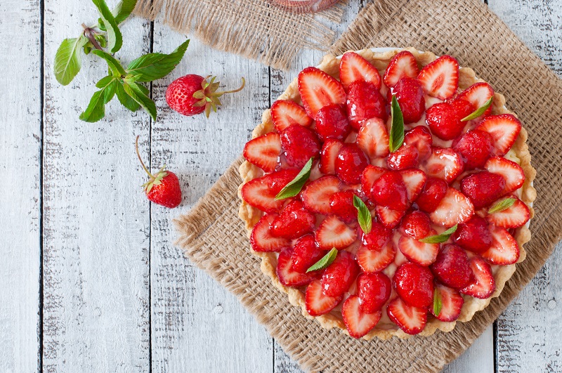 The Leaf Strawberry Pie Recipe
