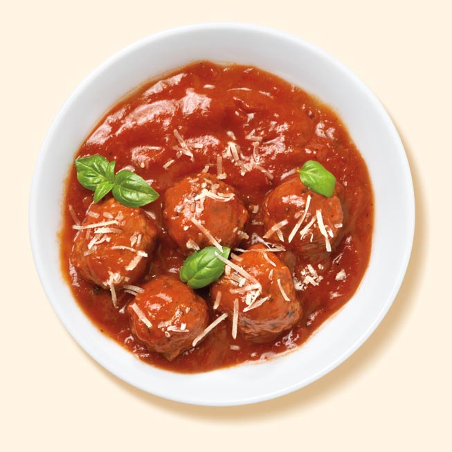 Meatballs in Marinara Sauce