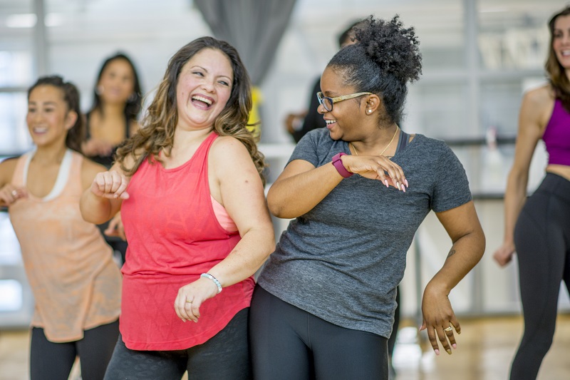Dance rhythms for a better workout
