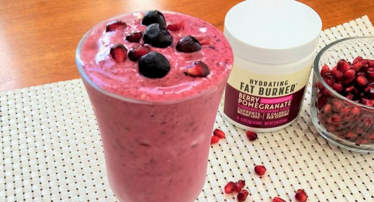 Hydrating Fat Burner Berry Pomegranate Smoothie