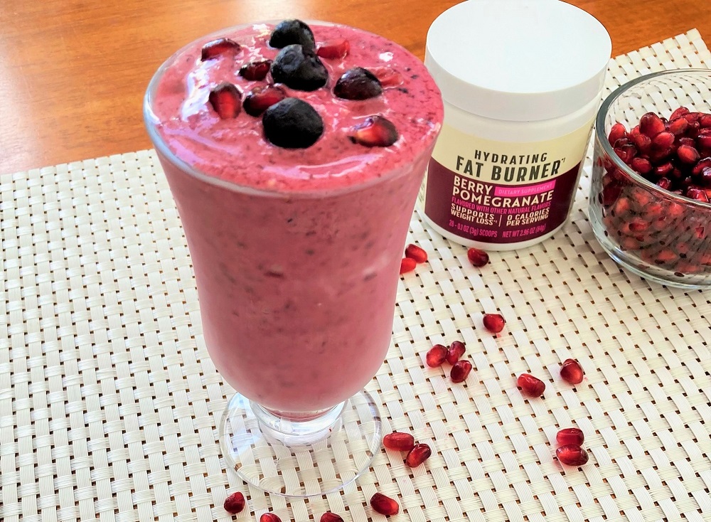 Hydrating Fat Burner Berry Pomegranate Smoothie