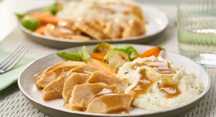 Roasted Turkey Medallions meals for two